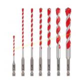 Milwaukee Shockwave 1/8 in. Carbide Bits 7pc