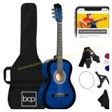 Best Choice 38in Acoustic Guitar Kit Blue
