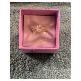 Unverified 1/2 Size 8 Carat Gold Diamond Ring