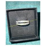 Unverified Size 6 Gold Diamond Wedding Bands