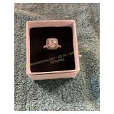 Unverified Size 7.5 Women 1 Carat Diamond Ring