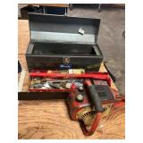 Chainsaw, Toolbox + Hand Tools