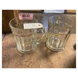 2ct Heavy Vin. 16oz Libbey Beer Mugs