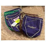 6ct Crown Royal Drawstring Bags