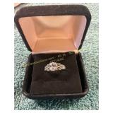 Unverified Size 8 1ct Diamond Gold Ring