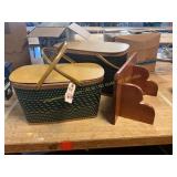 Picnic Baskets + Shelf