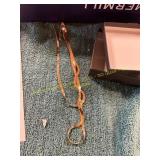 Unverified Vintage Gold + Herringbone Necklace