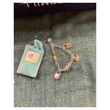 Unverified .925 Charm Bracelet
