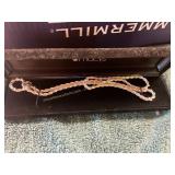 Unverified Sterling Silver Rope Necklace .925