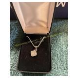 Unverified Gold + Diamond Necklace