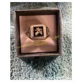 Unverified Mens Size 12 Gold/Diamond Ring