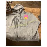 Size M Rip in Her Jeans Hoodie