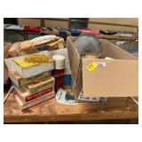 Cigar Boxes, Thermos, Glassware, Etc