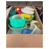Box of Tupperware