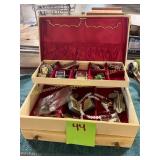 Vintage Jewelry Box + Jewelry