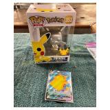 Pikachu Pop + Pokemon Card