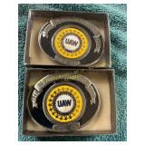 2ct UAW Belt Buckles