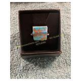Unverified Vin. 70's Size 10 Men's Silver Ring