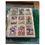 Binder of Football Cards