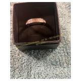 Unverified Mens Size 10.5 Gold Diamond Band
