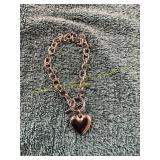 Unverified Silver Charm Bracelet