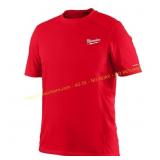 Milwaukee WorkSkin L Short Sleeve Tee Red