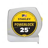 STANLEY PowerLock 25 ft Tape Measure 1 pk