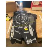 2 wetsuits 1 size s & 1 size ?