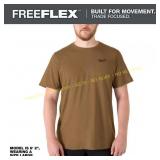 Milwaukee L Men's Brown Cotton/Poly Blend Tee