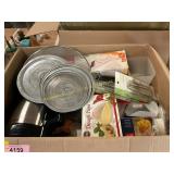 Box of Various Kitchen Gadgets