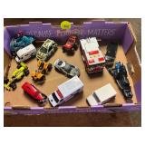Flat of Toy Cars, Race Cars , Etc