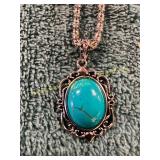 Unverified Silver + Turquoise Ring