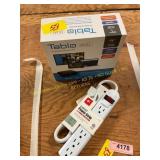Power strip & tablo duo tv antenna dvr