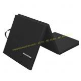 BalanceFrom 4x10x2 Extra Thick Gymnastic Mat Black