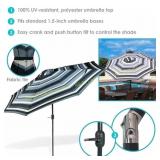 Sunnydaze 9 ft Aluminum Umbrella with Tilt