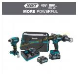 Makita 40V Max XGT 2-Pc Combo Kit 2.5Ah