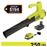 RYOBI ONE+ 18V Leaf Blower 2.0Ah+B Charger