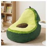 Kids Avocado Lounge Chair