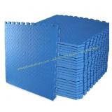 BalanceFrom 3/4' EVA Puzzle Mat Blue