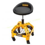 DeWalt Black Vinyl Foam Swivel Shop Stool