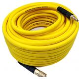 Hybrid Air Hose 3/8x100ft, 300 PSI, Yellow