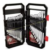 Husky SAE/MM Combination Wrench Set (24-Piece)