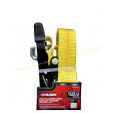 27 ft x 2 in Ratchet Tie-Down w/ J Hook