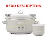(NO INSERT)Crock-Pot Cook & Carry 7 Qt Slow Cooker