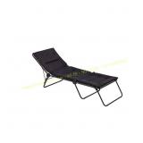 Metal Outdoor Chaise Lounge with Cushions