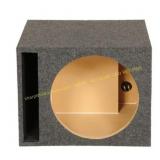 QPower 15-Inch Subwoofer Enclosure, Charcoal