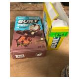 2 Boxes Built puff Protien Bars assorted flavors