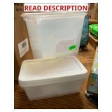 Pet food container &3ct 6qt bins