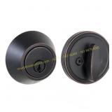 Aged Bronze Single Cylinder Deadbolt