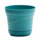 Bloem Saturn Planter 8.5x9.75 Bermuda Teal